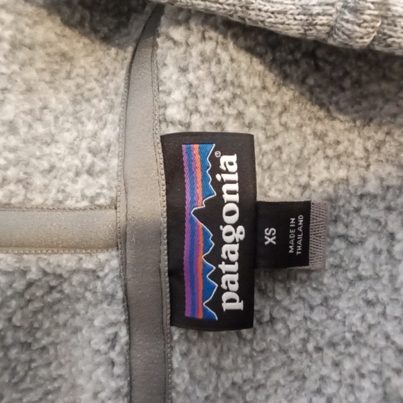 Patagonia Womens Better Sweater Coat Birch White Outdoor Winter Suze Xs - Picture 6 of 9